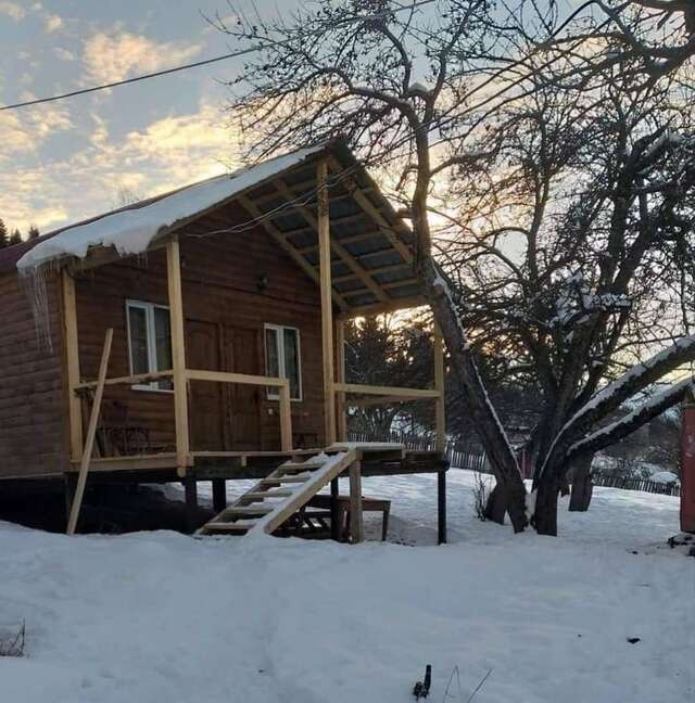 Отели типа «постель и завтрак» Winter hut Местиа-16